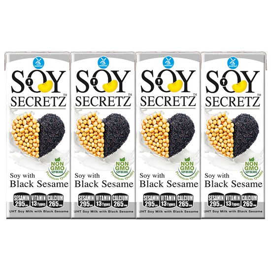 Soy Secretz With Black Sesame 4Pack