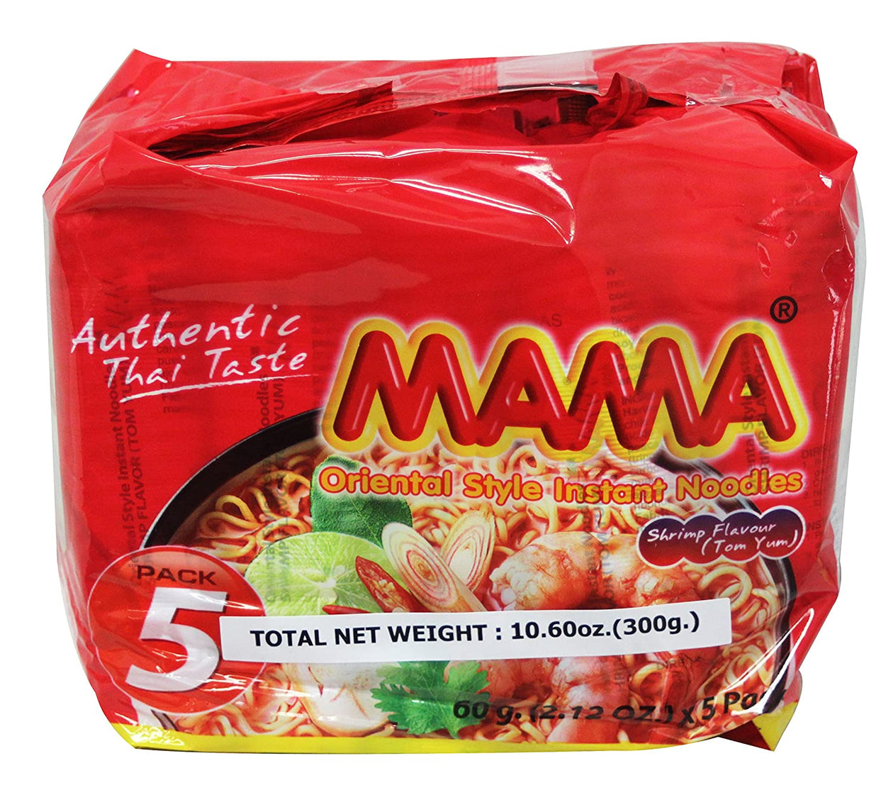 Mama TomYum noodle 5 Packs