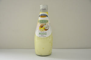 Coconut Milk Drink with Nata De Coco Banana Flavor