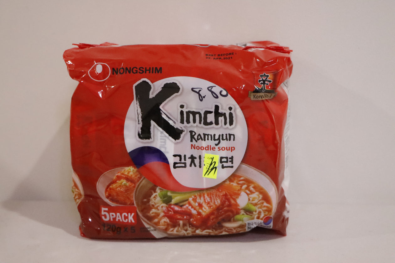 Kimchi Ramyun Noodle Soup 5Pack