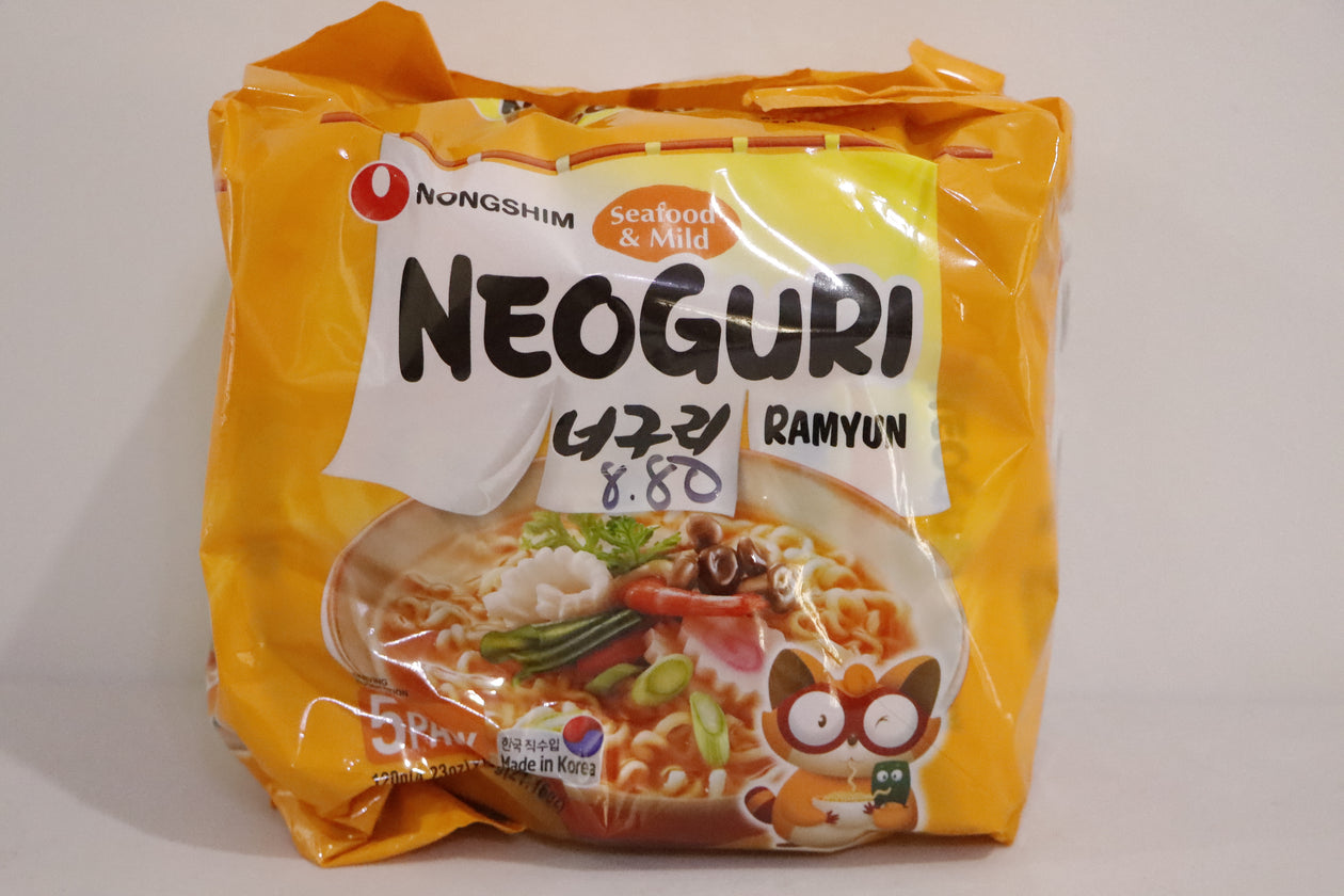 Neoguri Seafood & Mild 5 Packs